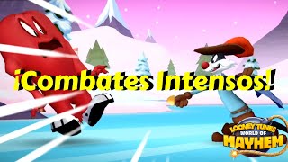 Combates Intensos en La Nueva Guerra - Looney Tunes Un Mundo de Locos