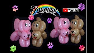 PERRITO COQUETO (GLOBOFLEXIA). DOGGY BALLOON