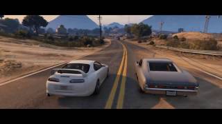 Концовка Форсаж 7 Сделали в GTA 5 |НА РУССКОМ|