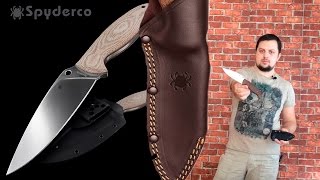 Обзор ножа для бушкрафта Spyderco Temperance 2