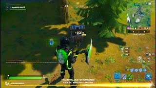 Fortnite - Desafio Bola 8 (Nada en carteles de prohibido nadar)