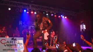 Mavado "Don't Worry" Atlanta Performance CaribVibesRadio.com
