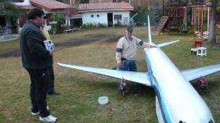 Boeing 767 en Escala Radio Control