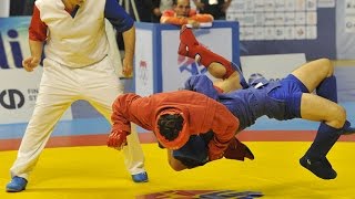Highlights of the World Sambo Championship 2015 in Morocco Day 1