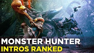 Pat and Allegra Watch and Rank Every Monster Hunter Intro