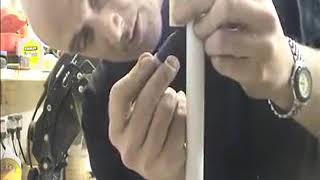 Пан - флейта из металлопласта своими руками за 10 минут !!!  )))