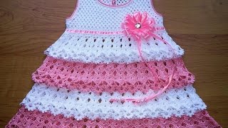 Летнее Платье Крючком для Девочки - видео 2019 / Summer Dress Hook for Girl video
