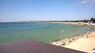 Анапа - отдых на Черном море. Обзор Анапской бухты с берега