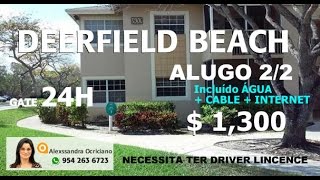 Aluguel de Apartamentos em Deerfield Beach Pompano Beach Florida EUA