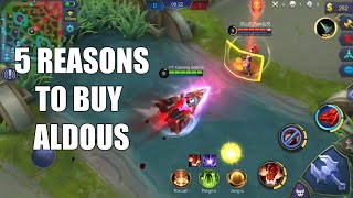 5 Reasons To Buy Aldous(Aulrad) | Mobile Legends Bang Bang