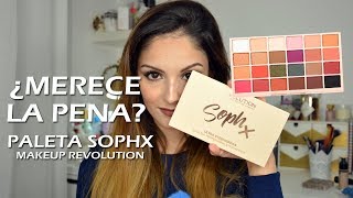 RESEÑA / Tutorial "halo" paleta low cost SOPHX By Makeup Revolution | Petitsweetcouture