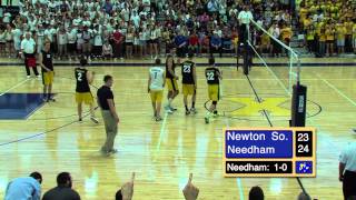 Boys Volleyball, Needham vs. Newton South, 6-10-15