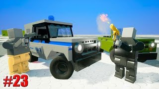 ПОГОНИ НА УАЗИКАХ !!! Brick Rigs (МОДЫ) УАЗ (23 серия)