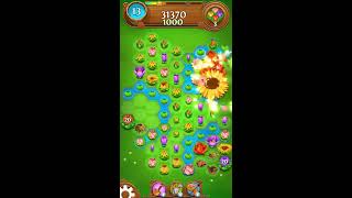 Blossom Blast Saga level 223 no boosters NEW