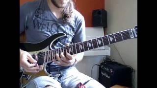 arising thunder - Angra - Aqua - guitar cover tutorial