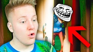 ТРОЛЛИНГ СОСЕДА В HELLO NEIGHBOR!