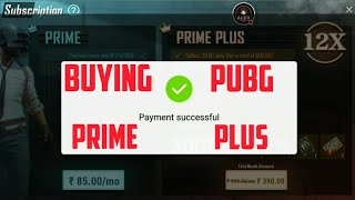 Pubg prime plus membership live buying and benifits