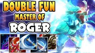 KING OF ROGER [by ᴋᴀɪᴢᴇʀx 壞] BUILD & GAMEPLAY MOBILE LEGENDS