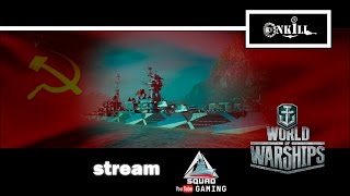 World of Warships Stream YouTube - Битва за Москву #7