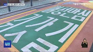 [노원] '밝아진 보도'…통학로 보행환경 개선