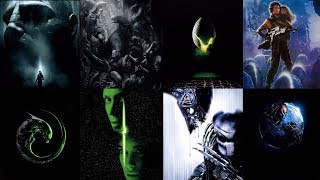 The Alien Saga - Posters (1979-2017)