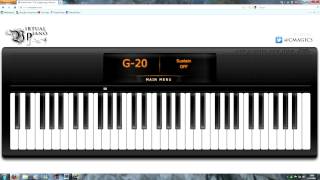 Virtual Piano - Ludwig van Beethoven, Moonlight Sonata