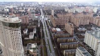 ЖК «Родной город. Воронцовский парк» — аэросъемка МСКГуру. Апрель 2017.
