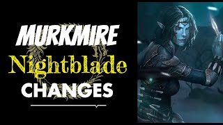 ESO Murkmire Patch Notes Review: Nightblade Class Changes