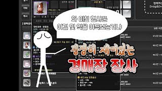 17번째 경매장 장사 영상 [메이플 돈버는법]