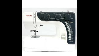 Janome st 24 (cara mengatasi benang tersangkut di bagian dalam cover lampu)
