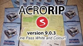 How to install and setup AcroRip 9.0.3