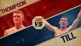 Odds, dicas e os favoritos nas apostas para o UFC Liverpool: Stephen Thompson Vs Darren Till