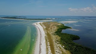4k.Caladesi Island . 10 minutes on the Beach September 8. 2019