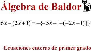 Solución de tres ecuaciones de primer grado. Baldor 81_1 a 3