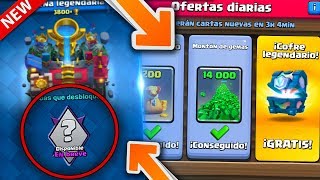 ¡CARTAS OCULTAS, COFRE LEGENDARIO GRATIS en TIENDA...! SECRETOS de la ACTUALIZACIÓN de Clash Royale!