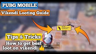 Guide to get best loot on vikendi map Pubg mobile | tips and tricks | Pubg mobile Hindi