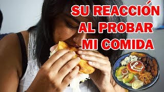 PREPARANDO UNAS "TOSTADA CAROREÑA" Y ASÍ FUE LA REACCIÓN DE MIS AMIGAS PERUANAS