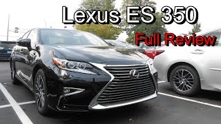 2016 Lexus ES 350 & 300h: Full Review