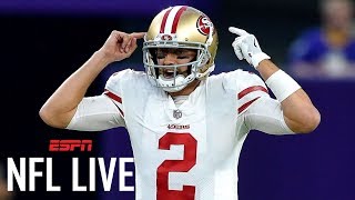 Brian Hoyer agrees to three-year deal with Patriots | NFL Live | ESPN