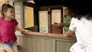 Cabane Enfant Kidkraft en Bois Country Vista avec Kitchenette