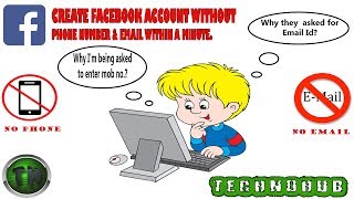 [100% Legal] Create Facebook account without email id or phone number