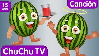 Sandía Sandía Celestial y fría | Canciones infantiles en Español | ChuChu TV