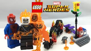 LEGO Spider-Man Ghost Rider Team-Up review! 76058!