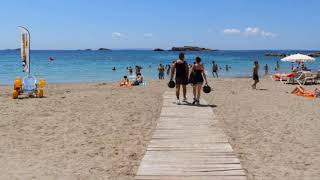 Figueretas Beach Ibiza , Spain