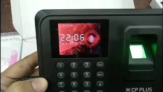 CP-Plus  Biometric Attendance System unboxing & Configuration