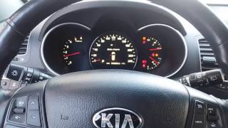 Запуск дизеля в мороз -13 / KIA SORENTO 2.2 AT