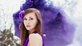 Фотосессия с дымовыми шашками (smoke bomb)