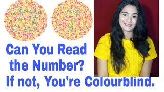 Color Blindness Medical Ishihara Test | How to check Colorblindness at home?