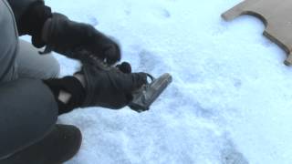Makarov winter stress-test. Переделка пневматика МР 654 в боевой 9x18.