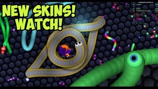 Slither.io New Skins | Slitherio Funny Trolling Moments
